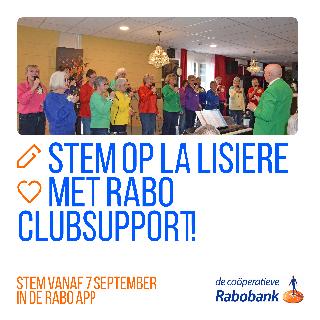 Stem op La Lisière met de Rabo Clubsupport
